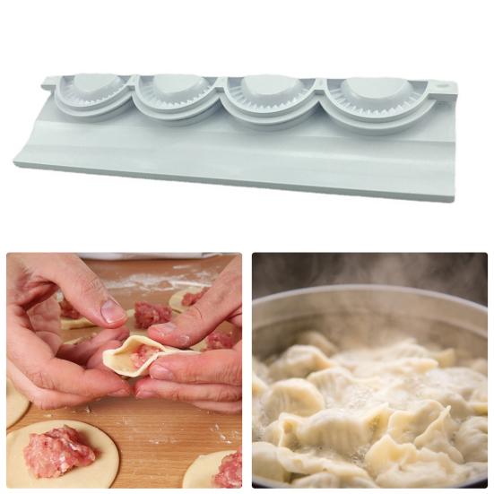Knödel Maker Anti-verformt Quick Release Kunststoff Kartoffel Käse Ravioli Form für Kantine