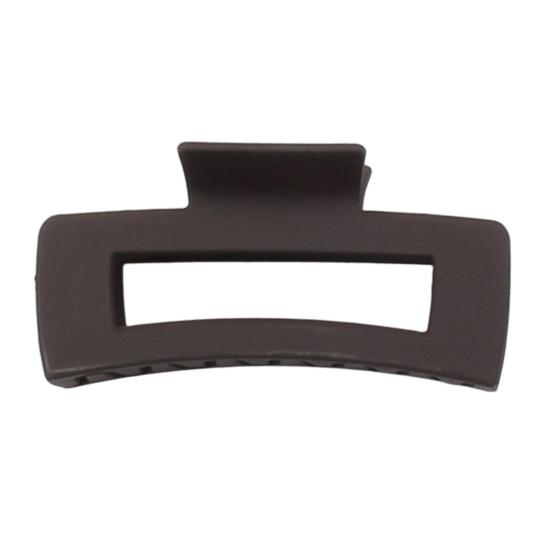 Hair Claw for Women, Frosted Rectangle Hair Clip, Hollow Design Back Head Hair Claw, Large Size Shark Hair Clip for Daily Wear Party Gathering Outing