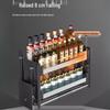 Beifu Kitchen Wall Cabinet Pull-Down Storage Rack