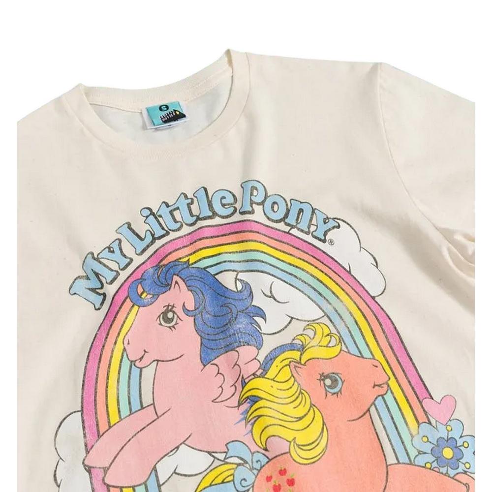 My Little Pony Unisex Adult Bright Rainbow T-Shirt