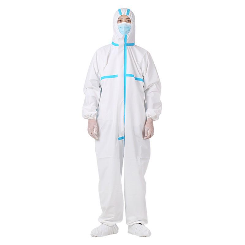 Breathable Disposable Protective One-Piece Suit for Livestock and Farm Work