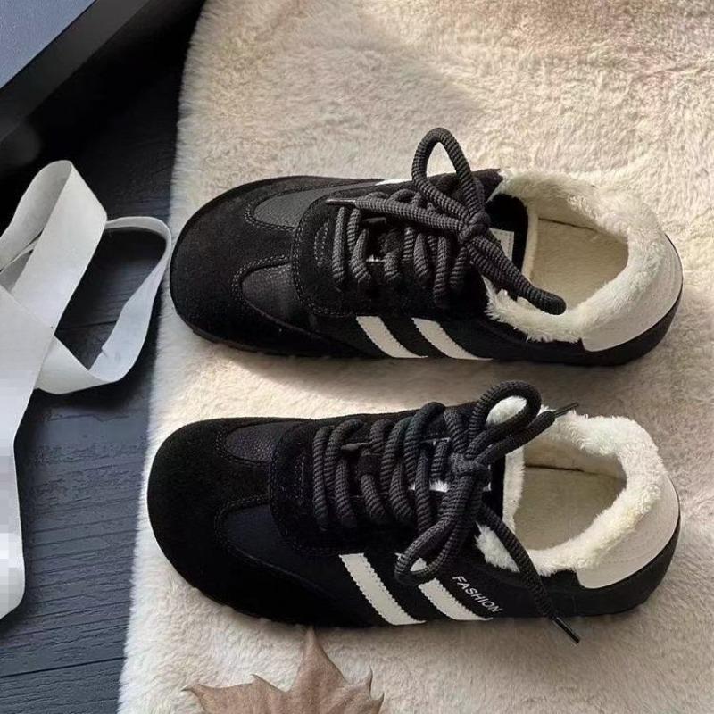Fleece Warm Shoes, New Women's Shoes, Casual Sports Shoes