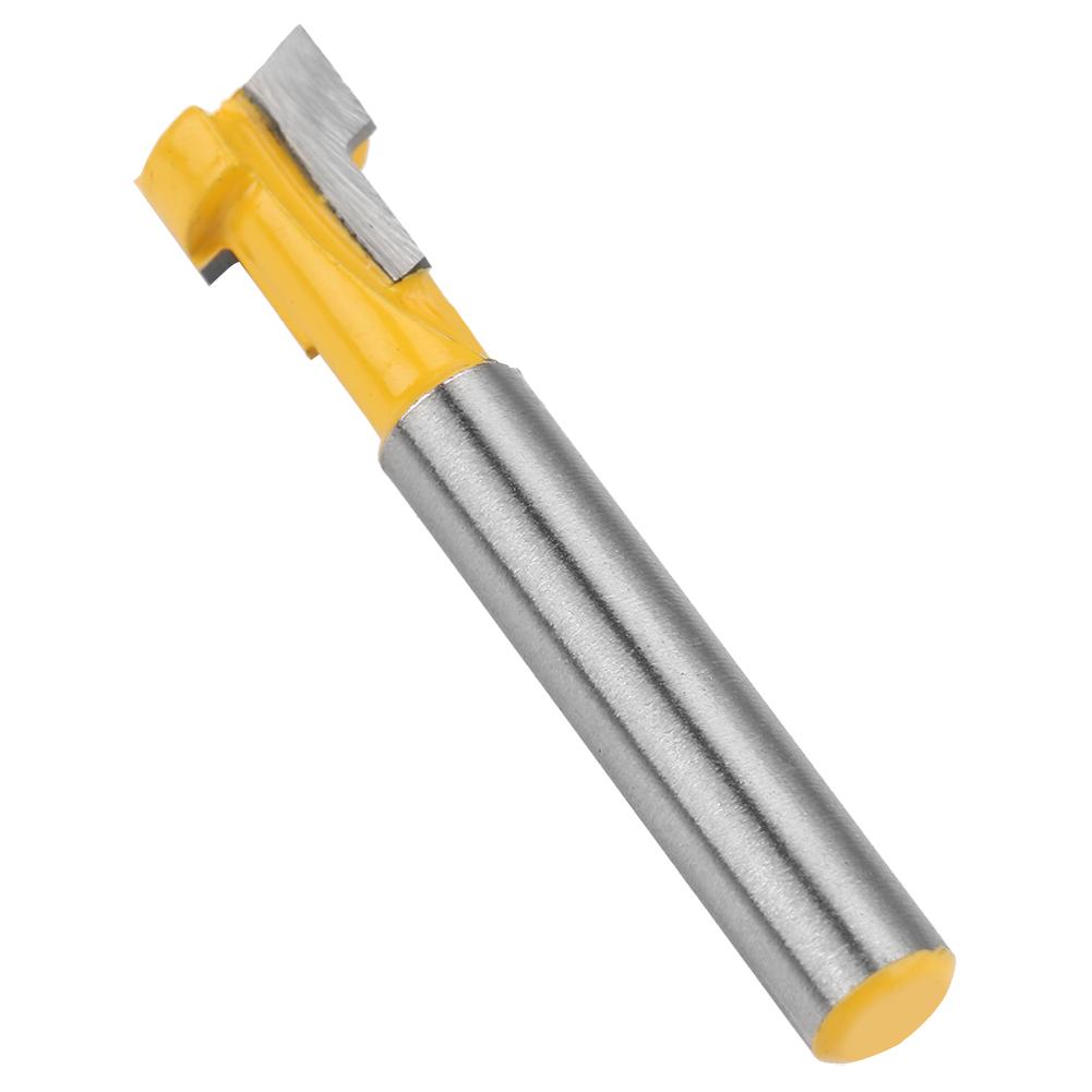 9,52 mm 38" T-Nutschlitz Schlüsselloch Fräser 14"" Schaft Holzbearbeitung Schlüssellochfräser
