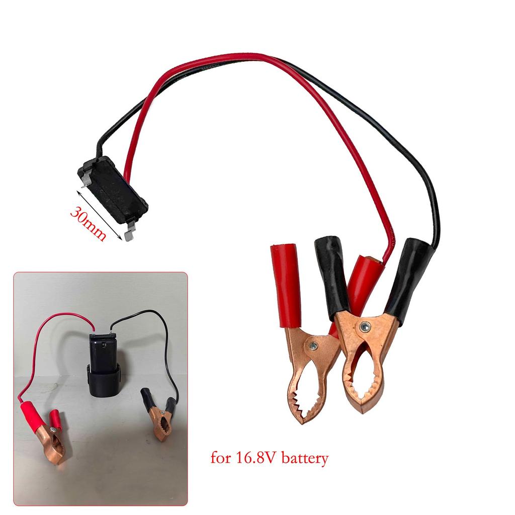 16.8V Adapter Clip Clamp Integrated Crocodile Clips