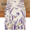 Table Runner Christmas Floral Printing Machine Washable Home Party Decoration Table Runner Protects Table from Heat Scratches Spills Tablecloth