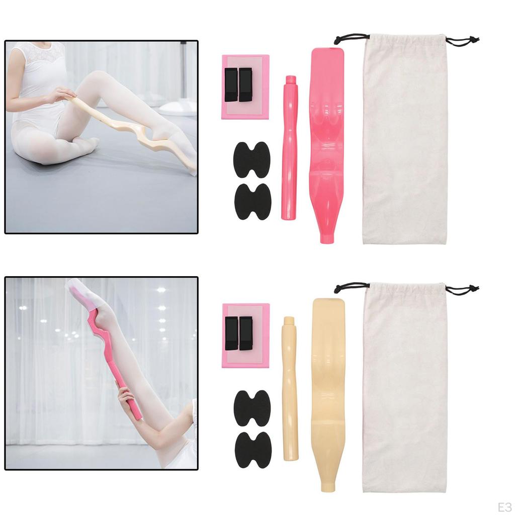 Ballet Foot Stretcher Set Arch Enhancer Professional with Portable Bag Training Equipment for