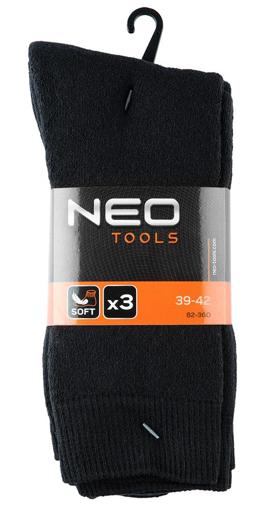Basic work socks, 3-pack, sizes 39-42