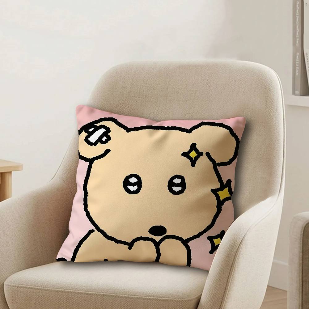 G-Ggamja Pillow Anime Pillow Sofa Bed Head Pillow Cover Cushion Cover 45x45 cm Fashion