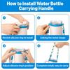 Portable Water Bottle Handle with Strap for Towels Leak Proof Packaging Carrying Strap Coffee Milk Tea Cup For Hydro Flask