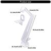 No Touch Toilet Lid Lifter with Foot Pedal Design Touchless Foot Operated Toilet Seat Raiser Tool for Bathroom Hygienes