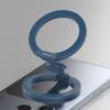 Dual-Side Magnetic Phone Holder Stand Foldable Desktop Car Mount With Finger Gyro Ring Zinc Alloy Strong Magnet