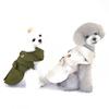 Hundemantel Trench Pet Jacke Herbst Winter Hundekleidung für kleine Hunde Yorkie Gürtel Dekor Welpe Katze Kostüm Pudel Chihuahua Outfits