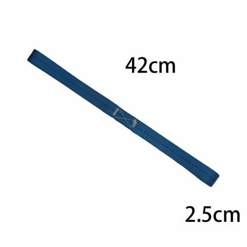 Soft Loop Tie-Down Straps, 300kg/800kg Load Capacity with Locking Straps for Safe and Confident Trailing with Breaking Strength for ATVs and UTVs - Bl