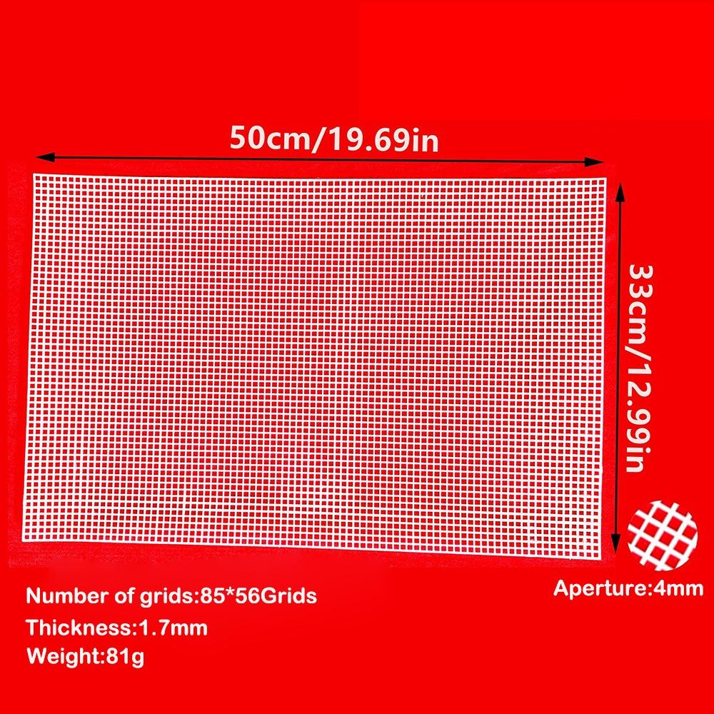 Handbag Accessories Plastic Bag Mesh Grid Durable White Mesh Cloth Net Cover