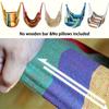 1pc Handwoven Hammock Chair Swing, Fabric Hanging Chair for Indoor and Outdoor Use Sturdy and Comfortable