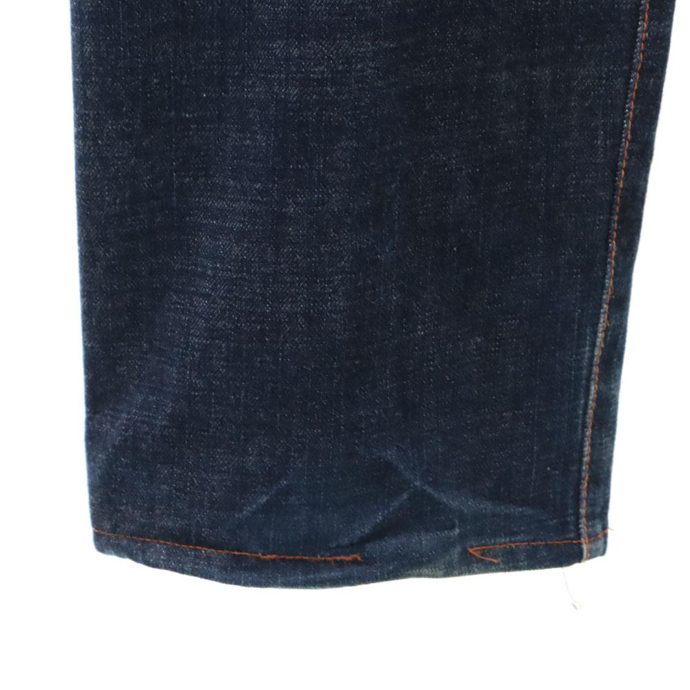 Evisu 1460 Utskåret Daikoku Familievåpen Maling Måkerød ører Denimbukser Herre Brukt