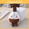 Cute Plush Cartoon Guitar Pendant With Long Fur And Pp Cotton For Girls Gift