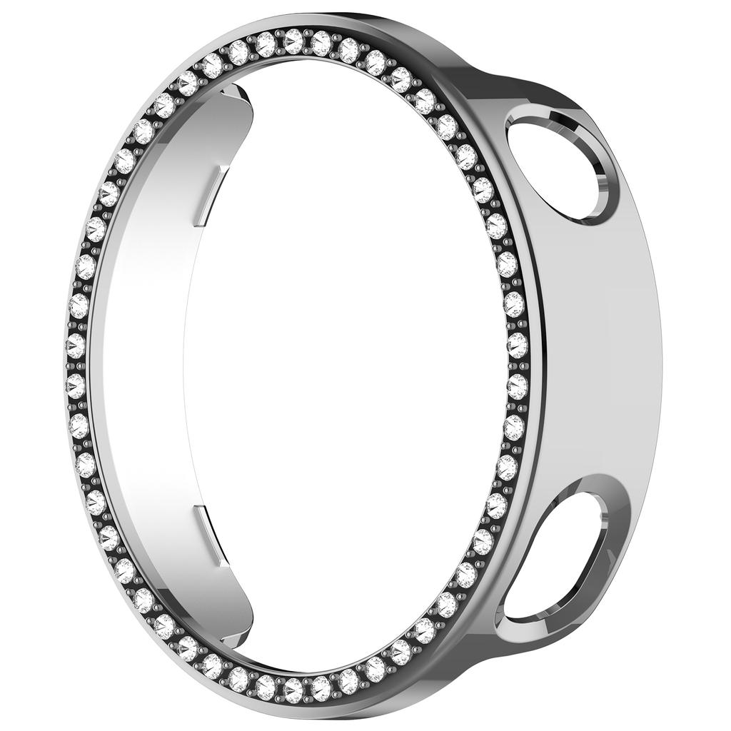 Bling PC Průhledné ochranné pouzdro pro Xiaomi Watch S4 41mm Pouzdro s diamantovými krystaly Tvrdý kryt Ochranný kryt na hodinky Módní nárazník