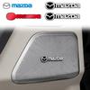 4ks Dekorace do auta Audio 3D Hliníkový odznak Znak Samolepka pro Mazda 3 CX3 CX4 CX5 CX7 CX8 CX9 CX30 RX7 Atenza Axela Příslušenství