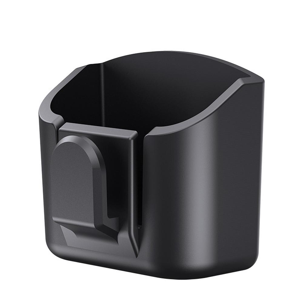 Car Key Storage Box Storage Box for Vehicle Supplies Dashboard Central Control Console Highspeed Toll Card Storage Box Card Slot 1PC Black