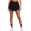Under Armour Gonna Casual Morbida Traspirante Impermeabile UA Vanish Tinta Unita a Vita Media con Coulisse Donne gonne Nero 1383621-001
