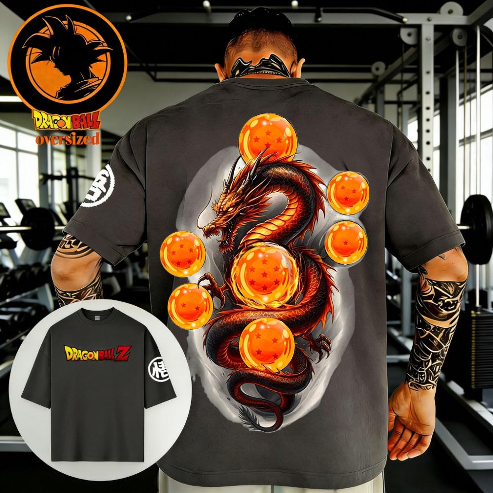 Summer Dragon Ball Retro Fitness T-shirt Men's Casual T-shirt