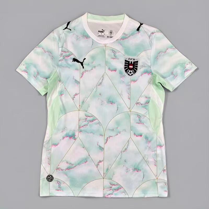 Maglia Mondiali Austria Abbigliamento da Calcio Versione per tifosi