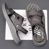 Sandals Men's New Outdoor Leisure Trend Beach Shoes In Summer 2025 Breathable Driving Cool Slippers Men