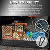 Cargo Net Truck Bed Trunk Compatible With 2025 2024 -2013 Chevrole Pickup Chevy Silverado & Colorado WT LS LT LTZ & GMC Sierra 1500/2500HD/3500HD Car