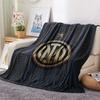 Football Club Internazionale Milano Flannel Blanket, High quality Comfortable for All Seasons, Home Decor, Warmth and Comfort