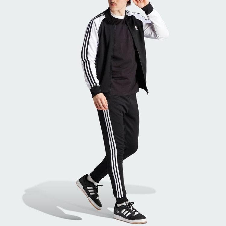 adidas Adicolor Classics SST Track Pants Black/White Men Streetwear IL2488