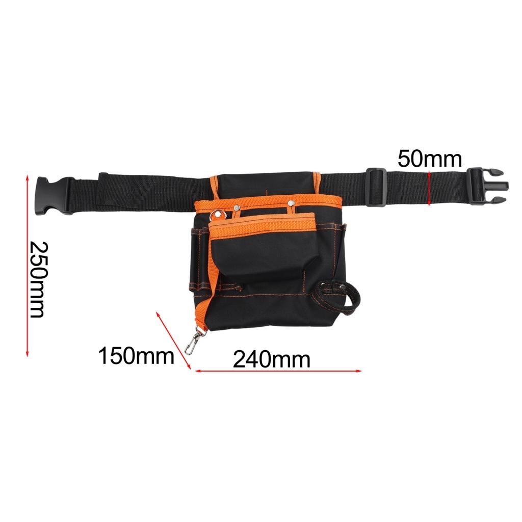 Portable Tool pouch Screwdrivers 26x21.5cm 1 pcs Repair Screw W/ buckle