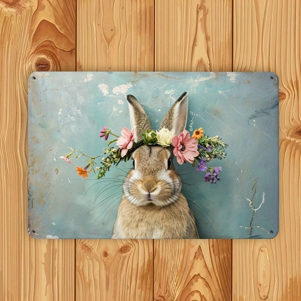 Vintage Tin Sign Wall Art Retro Home Decor Metal Plaque Gift