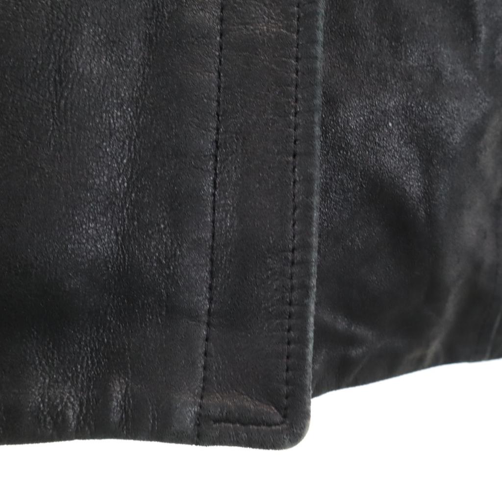 theory Sheep leather leather jacket 2 black Women Used