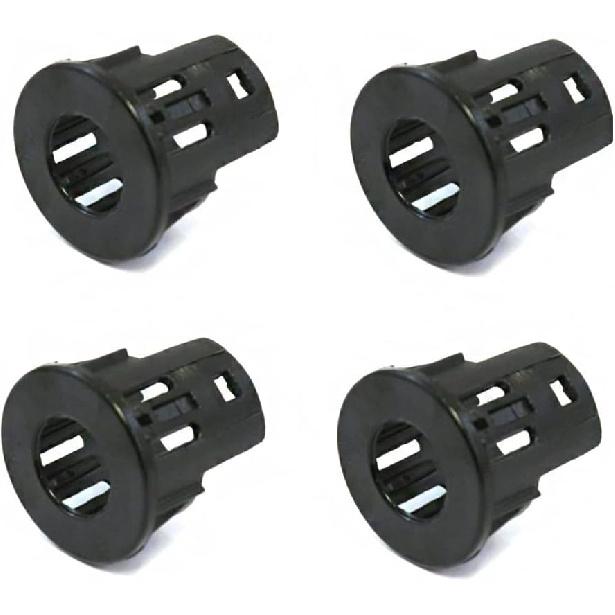 Riloer 4 PCS Car Parking Assist Sensor Bezels 5LS52TZZAA Compatible with Dodge Ram 1500 2014-2018, 1500 Classic 2019