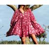Sommer-Damenkleid, modisch, große Yards, lose Träger, personalisierte literarische Retro-Kleider im europäischen und amerikanischen Stil