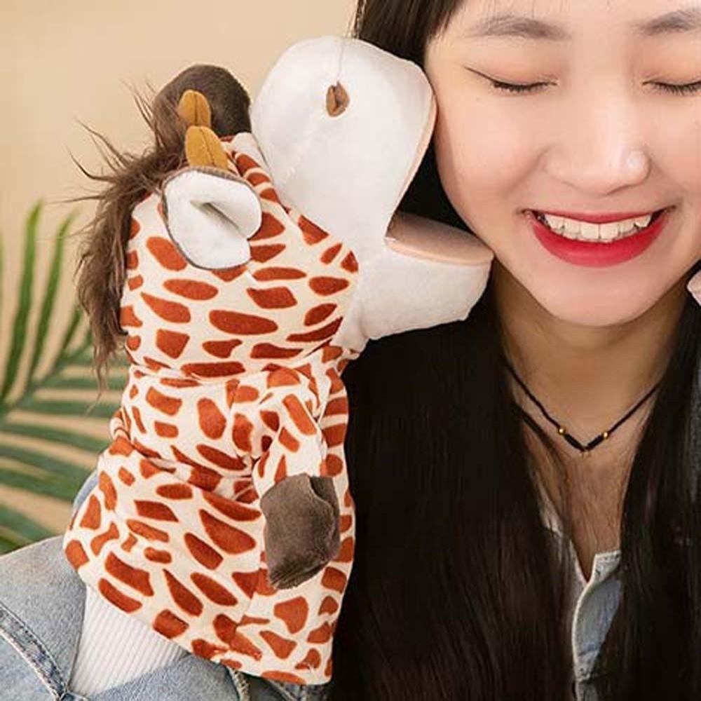 Stuffed Animal Hand Puppet Interactive Hand Finger Puppets Appease Dolls Parent-child