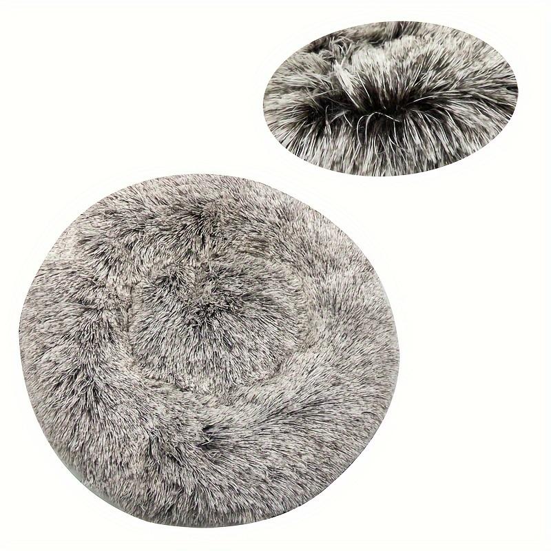40-90cm Fluffy Dog Bed For Large Round Dog Bed Super Soft Cat House Plush Cat Nest Winter Warm Dog Pet Bed