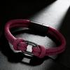 Noter Stylish Men Cord Chain Bracelet Grade A 4mm Hypoallergenic String Sports Sweat Absorbent Braclet 6 Colors Available Joias
