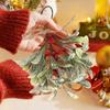 1Pcs 22CM Artificial Plant Pendant Christmas Tree Decoration for Home Decor New Year 2026 Ornament Navidad DIY Gifts Accessories