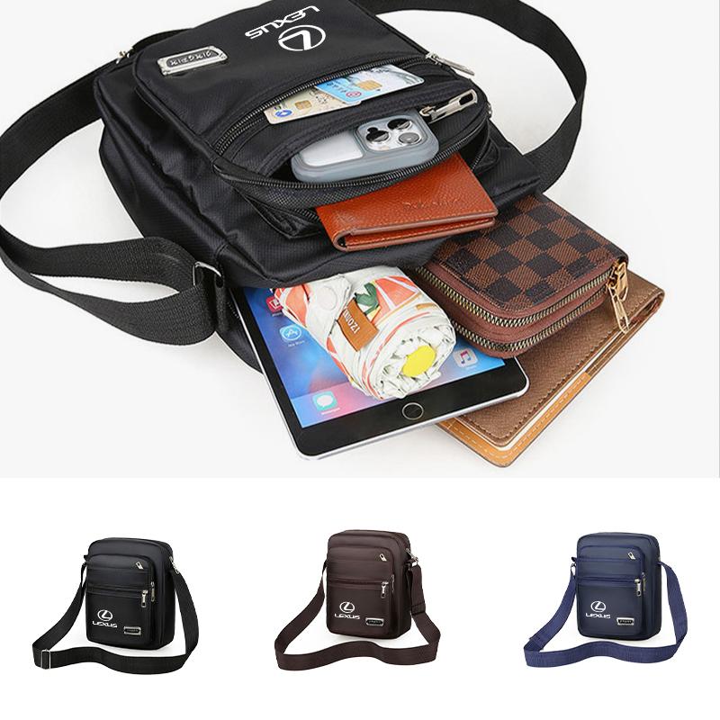 Csjway1 Car Men's Chest Bag Shoulder Waist Pack Card Holder Coin Accessories For Lexus UX250h RX450h CT200h RX400h NX300h RX350 RX300 GX