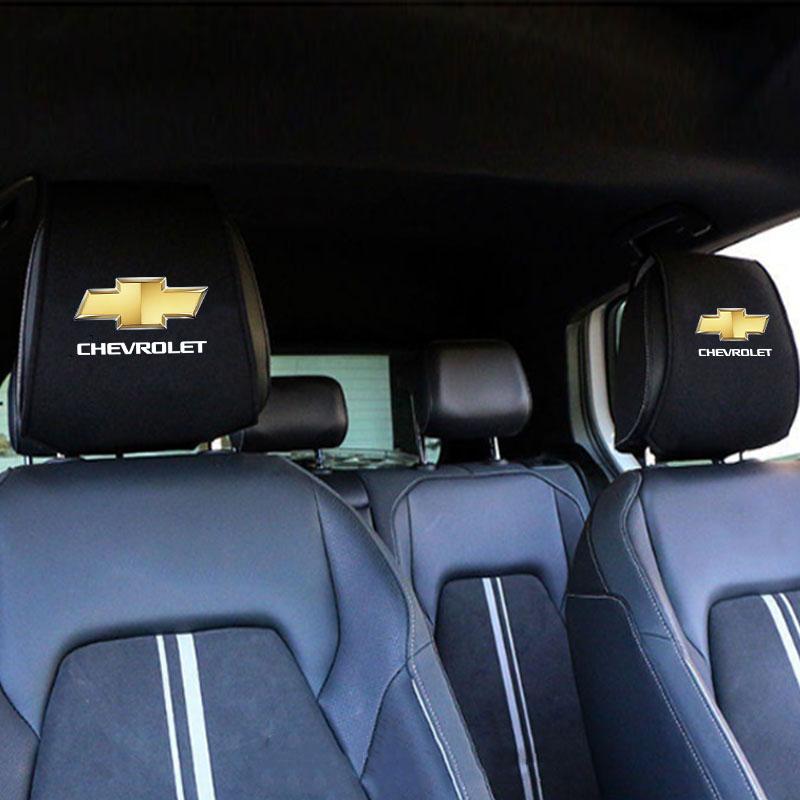 Car Seat Headrest Cover Anti-Dirty Elastic Protective Cover Car Interior For Chevrolet Colorado Cruze Spark Captiva Malibu Trax
