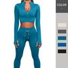 Leggings modelatoare fără cusături cu talie înaltă, aspect fals denim, pentru femei