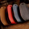 HALLMO Handmade Luxury Leather Car Key Case For BMW LCD Key