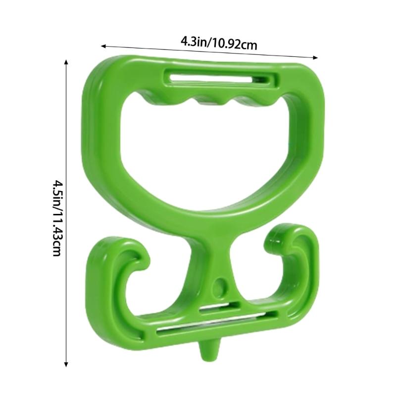 Heavy Duty Bag Handles Carriers Holder Comfortable Grip for Easy Shopping and Lifting Groceries Bucket Hold Up to 100lbs