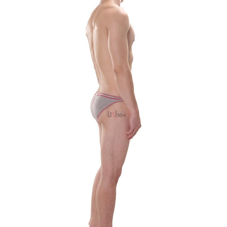 Tuhashe Men's Modal Sports Briefs - Contrast Color, Sweat-Absorbent, Breathable (Style 13022)