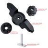 Heavy Type Nylons Rope Cleats For Boats Kayaks Anchors Secure Antslip Light Weight Waterproofed Fastener