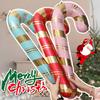 71CM Standing Inflatable Candy Stick Cane Aluminum Film Balloon Toys Children Christmas Party Decoration Props Outdoor Play Toys