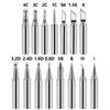 1Pack Solder Soldering Iron Tips Standard Size Accessories Electrical 900M-T-SK,900M-T-0.8D,  , 900M-T-1C, 900M-T-I