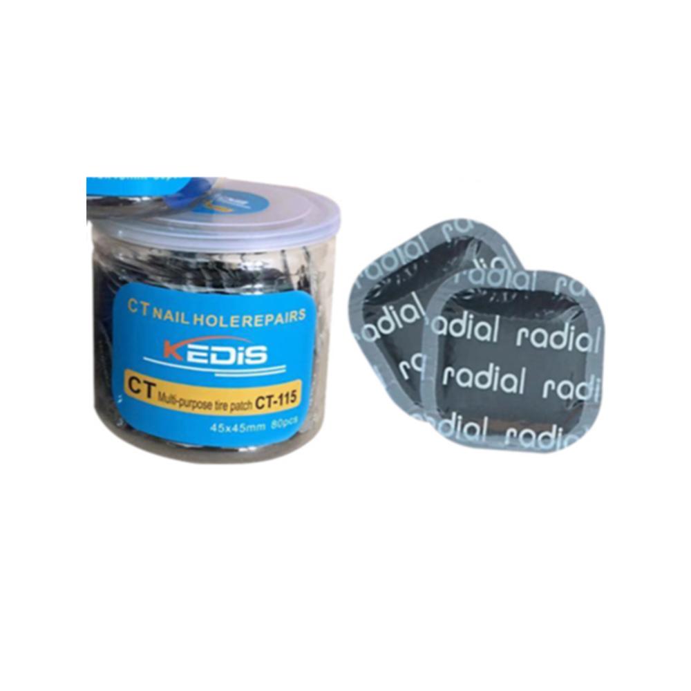 Tire Repair Patch Square Tire Patch 45MM 80PCS Per Box 55MM 60PCS Per Box Car Motorcycle Tire Repair Kit Patches Radial Popular 45mm 80 pcs